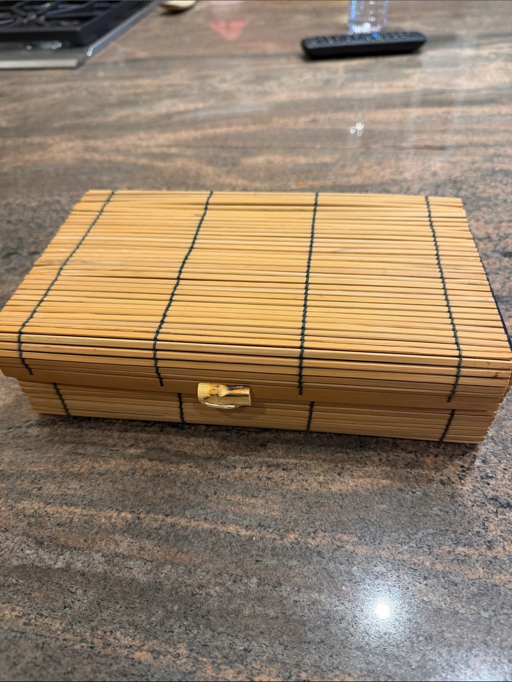 Bamboo Style Storage Box